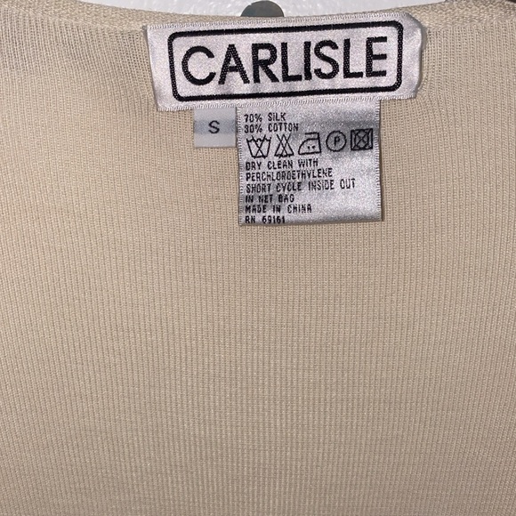 Vinatge Carlisle Cream Shell Twin Unique Set - Picture 7 of 13